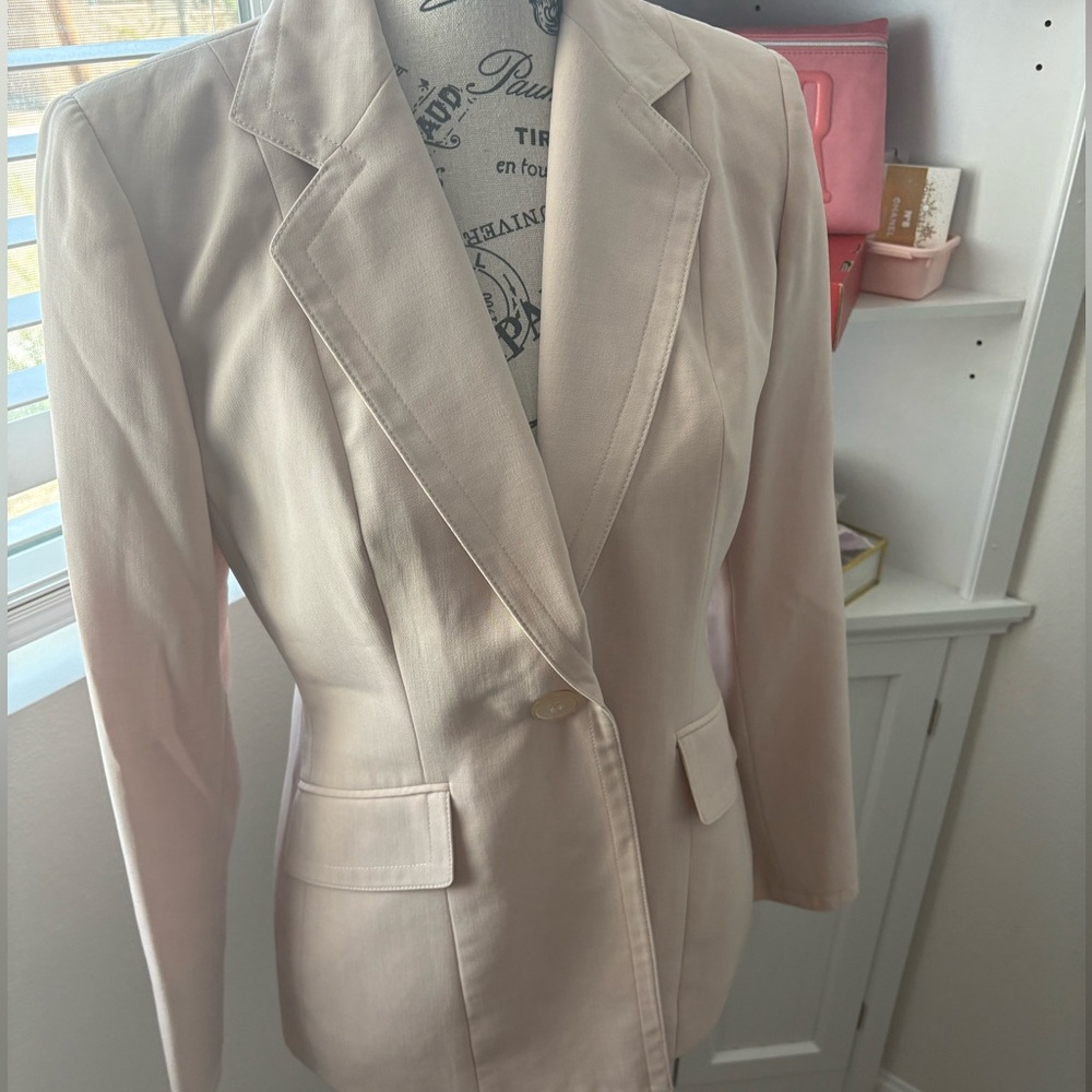 Kasper Cream Blazer